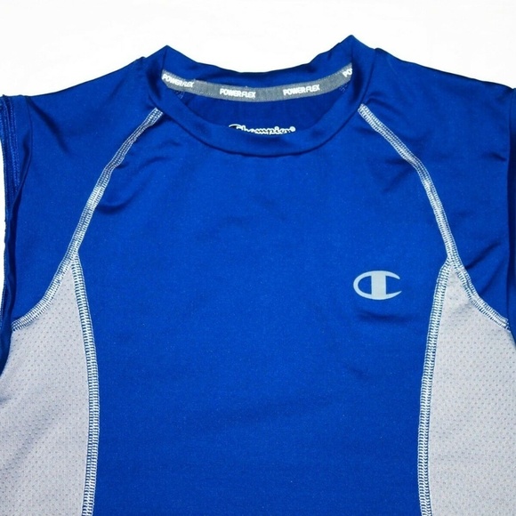 Champion POWERFLEX Gear Men's Compression Sleeveless T-Shirt Size Small - Picture 2 of 6